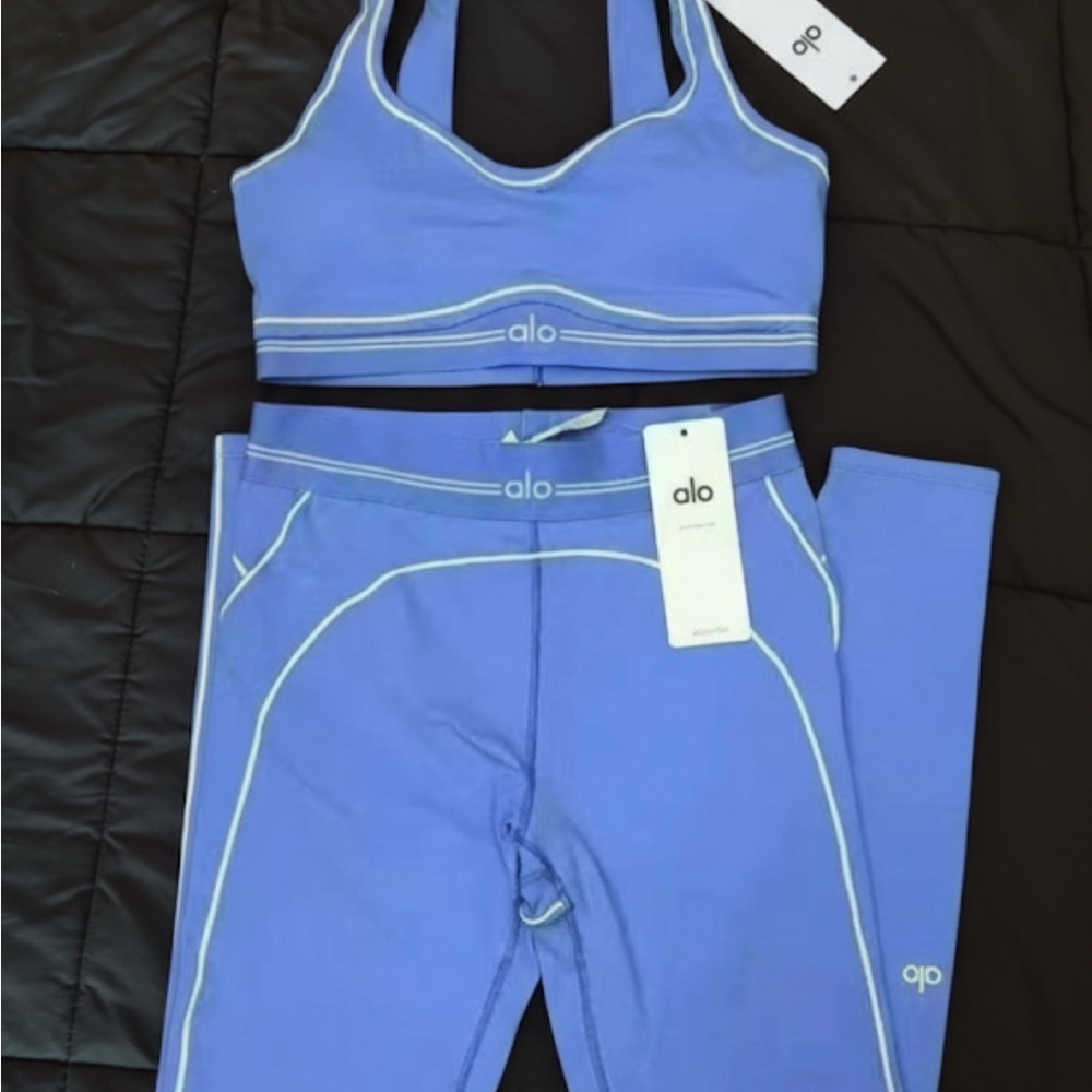 Alo Blue Activewear Set